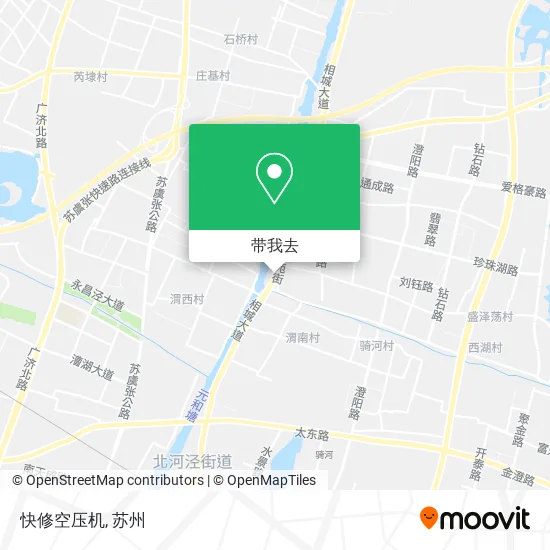 快修空压机地图