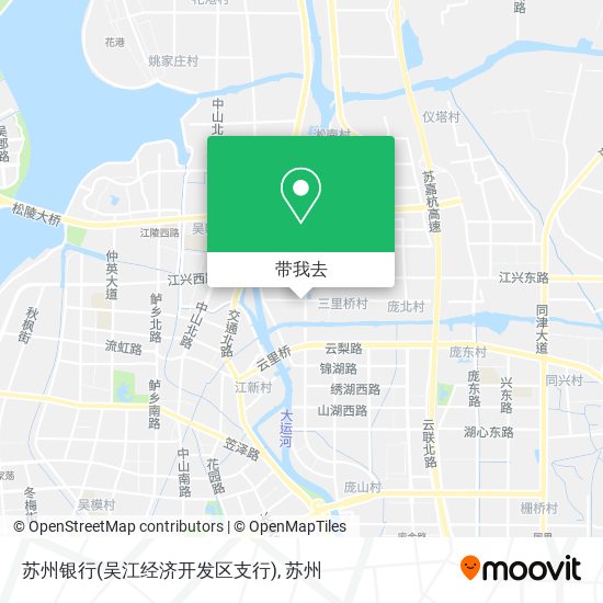 苏州银行(吴江经济开发区支行)地图