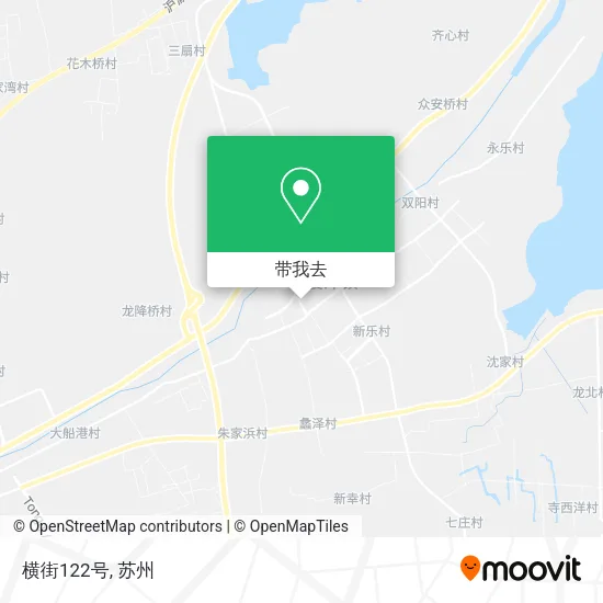 横街122号地图