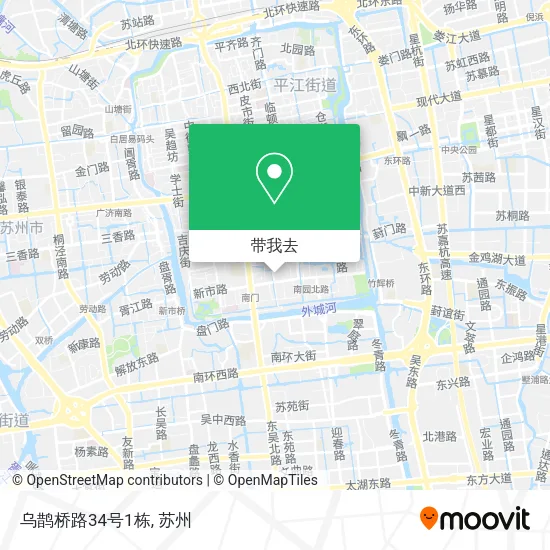 乌鹊桥路34号1栋地图