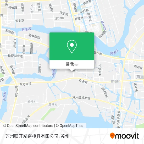 苏州联开精密模具有限公司地图