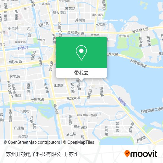 苏州开硕电子科技有限公司地图