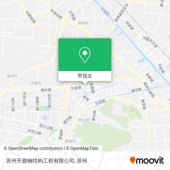 苏州开旗钢结构工程有限公司地图