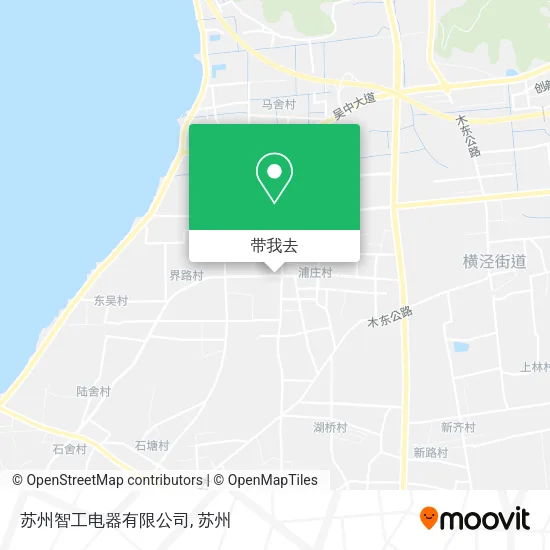 苏州智工电器有限公司地图