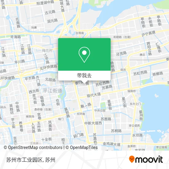 苏州市工业园区地图