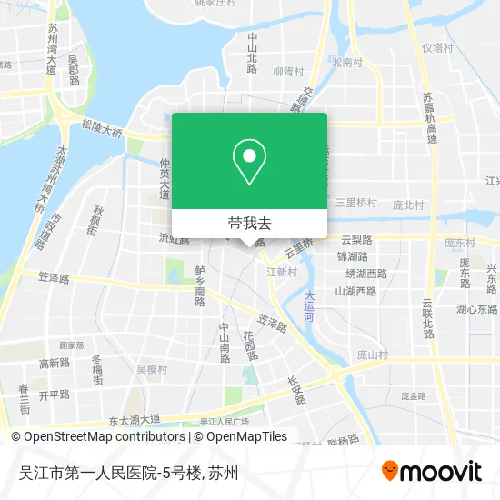 吴江市第一人民医院-5号楼地图