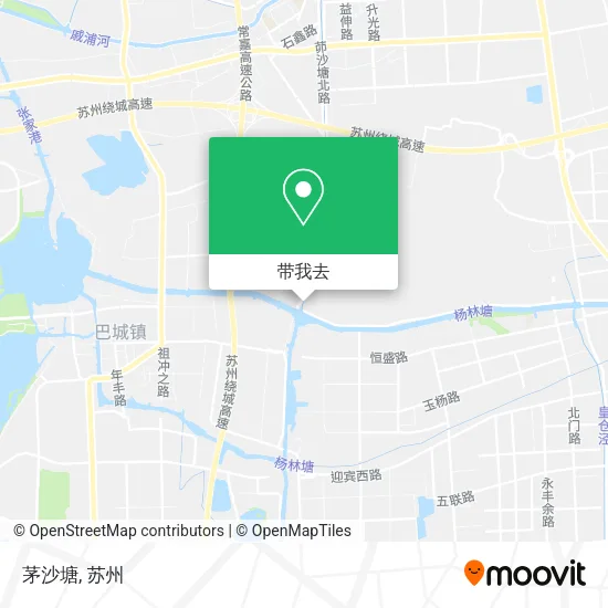 茅沙塘地图