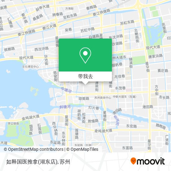 如释国医推拿(湖东店)地图