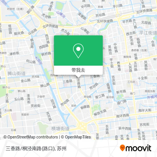 三香路/桐泾南路(路口)地图