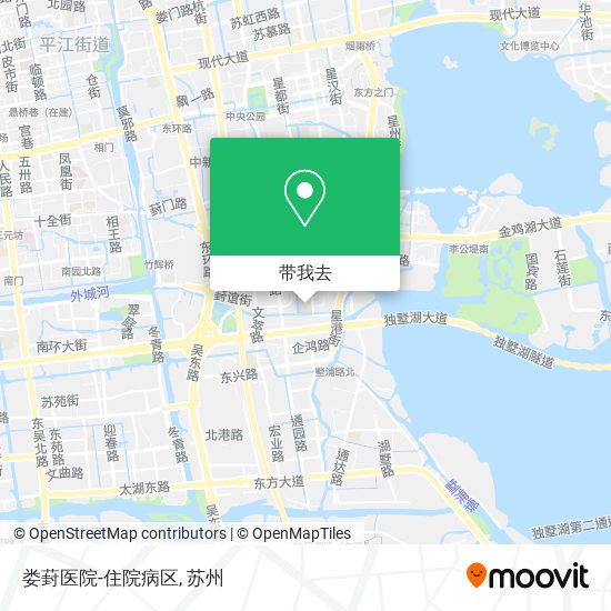 娄葑医院-住院病区地图