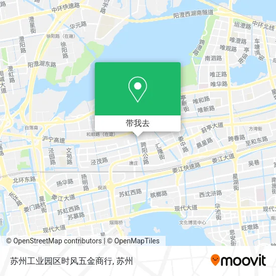 苏州工业园区时风五金商行地图