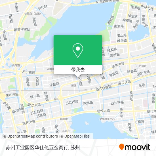 苏州工业园区华仕伦五金商行地图