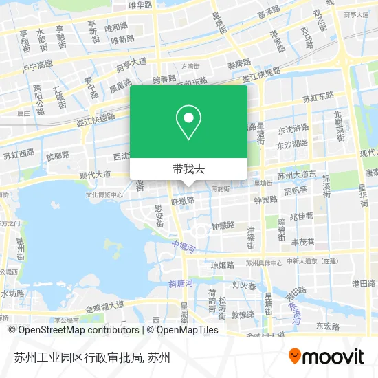 苏州工业园区行政审批局地图
