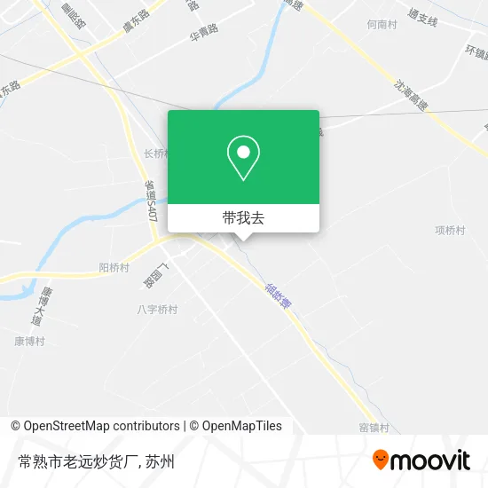 常熟市老远炒货厂地图