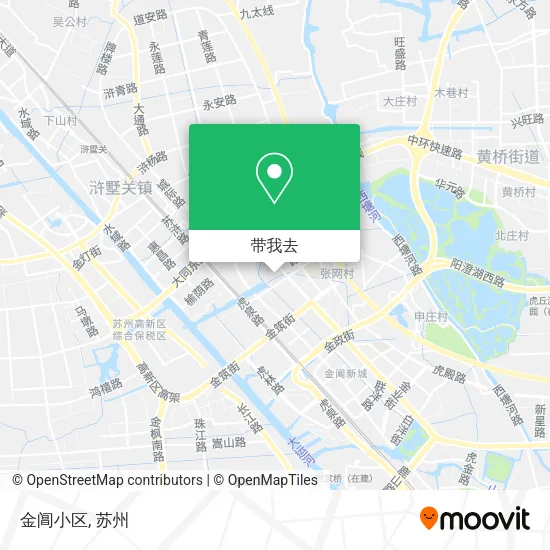 金阊小区地图