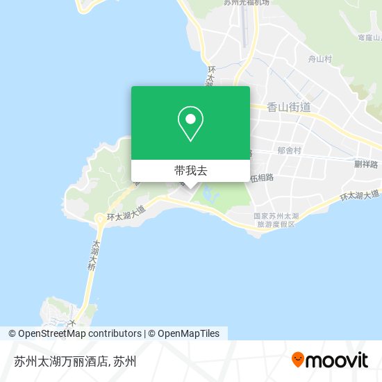 苏州太湖万丽酒店地图