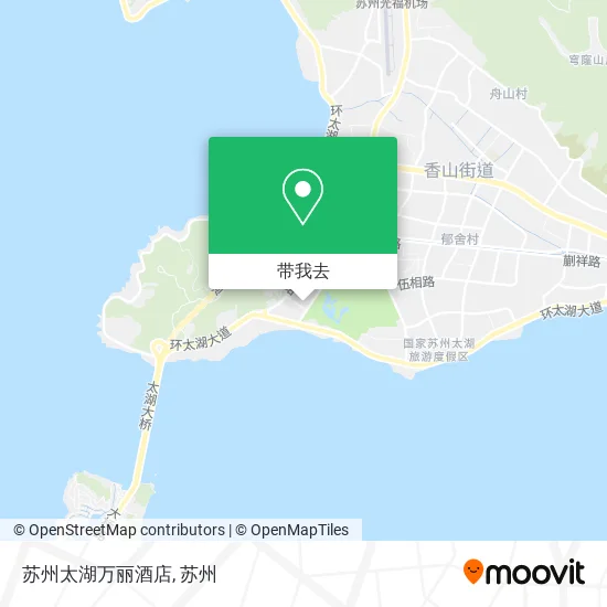 苏州太湖万丽酒店地图