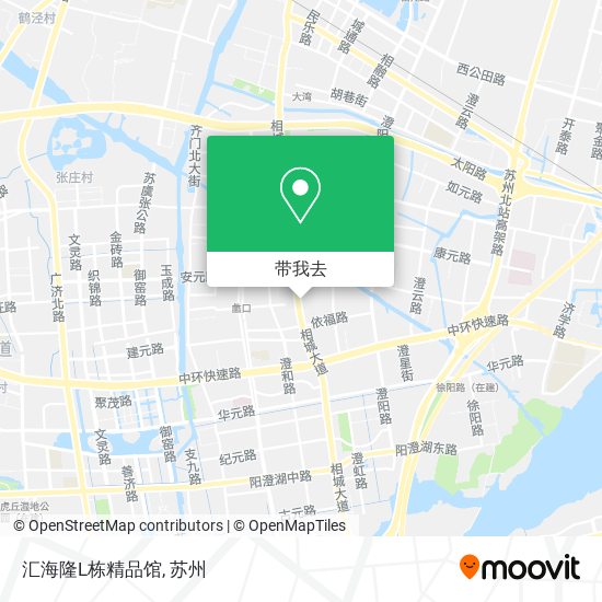 汇海隆L栋精品馆地图