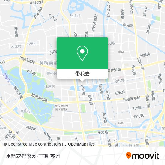 水韵花都家园-三期地图