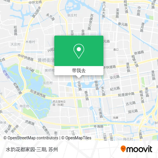 水韵花都家园-三期地图