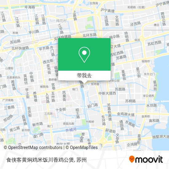 食侠客黄焖鸡米饭川香鸡公煲地图