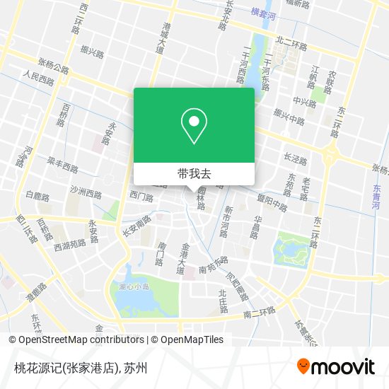 桃花源记(张家港店)地图