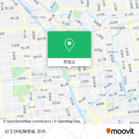 好又快电脑维修地图