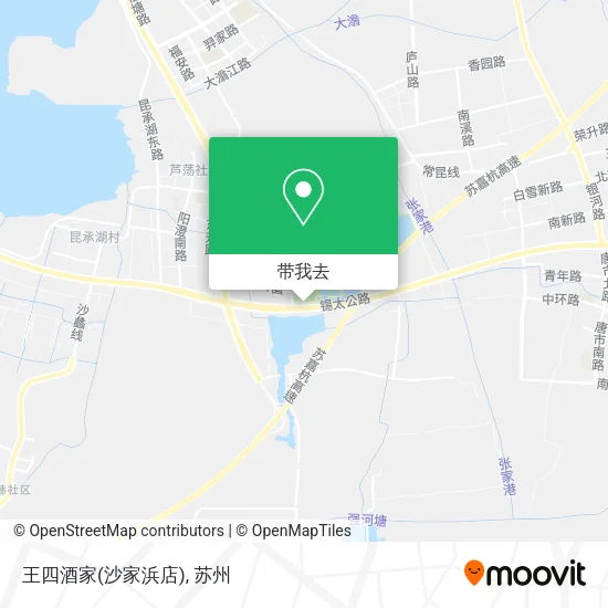 王四酒家(沙家浜店)地图