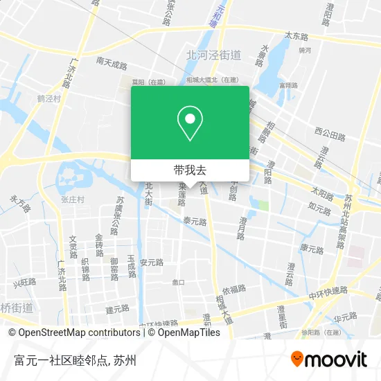 富元一社区睦邻点地图