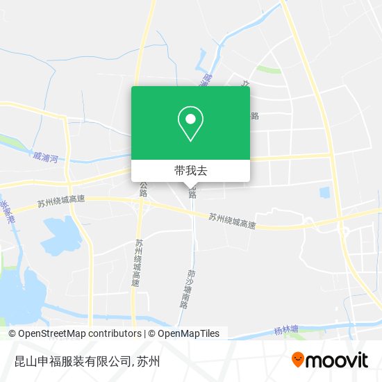 昆山申福服装有限公司地图