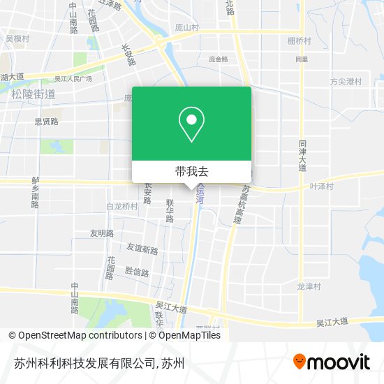 苏州科利科技发展有限公司地图