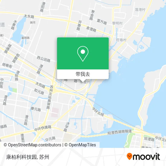 康柏利科技园地图