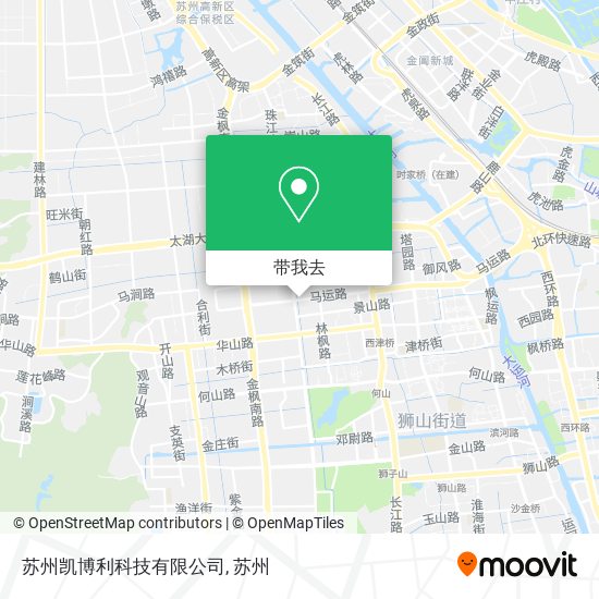 苏州凯博利科技有限公司地图