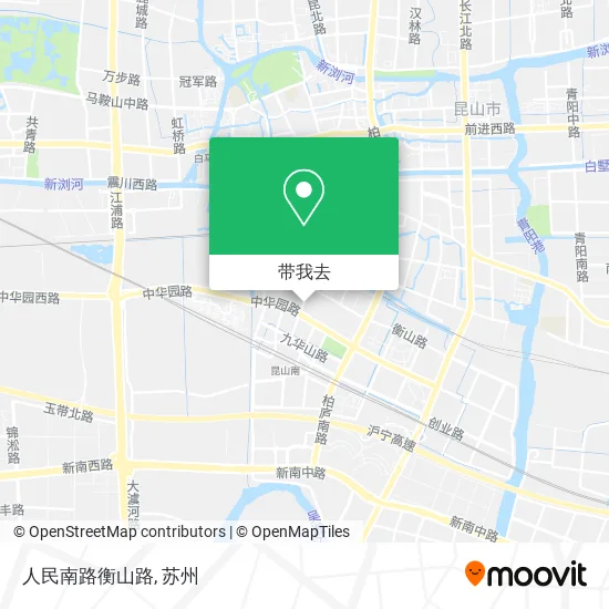 人民南路衡山路地图