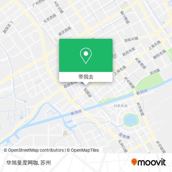 华旭曼度网咖地图