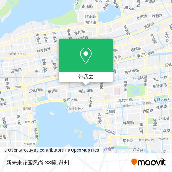 新未来花园风尚-38幢地图