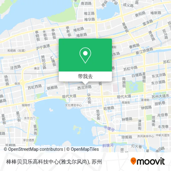 棒棒贝贝乐高科技中心(雅戈尔风尚)地图
