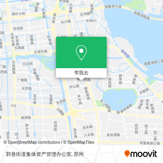 郭巷街道集体资产管理办公室地图