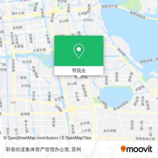 郭巷街道集体资产管理办公室地图