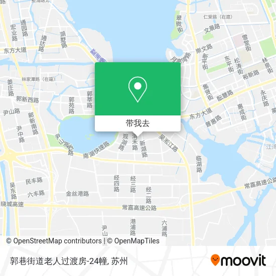 郭巷街道老人过渡房-24幢地图