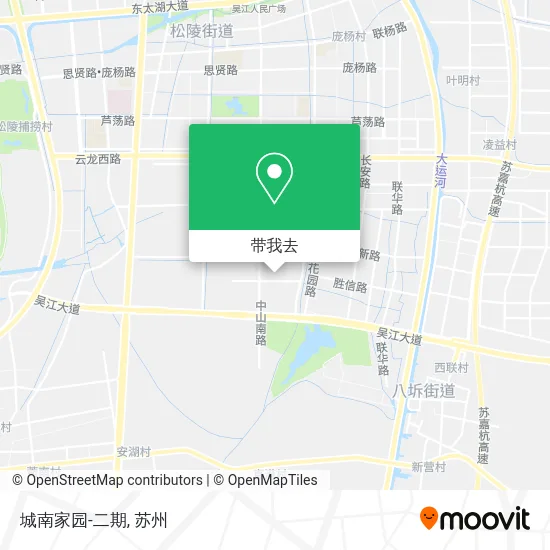 城南家园-二期地图