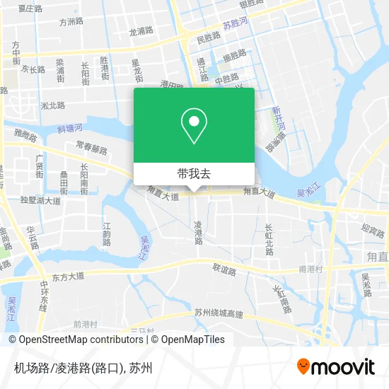机场路/凌港路(路口)地图