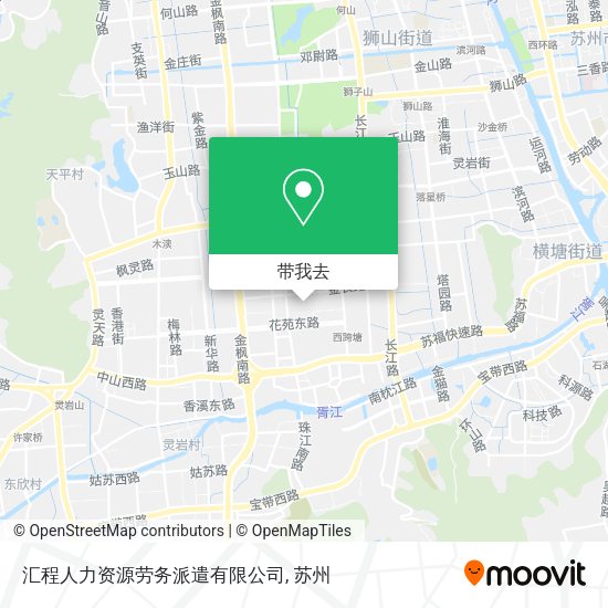 汇程人力资源劳务派遣有限公司地图