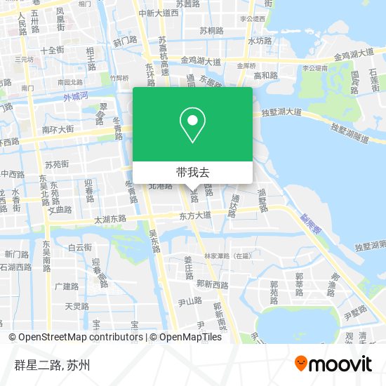 群星二路地图