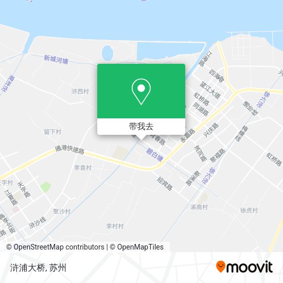 浒浦大桥地图