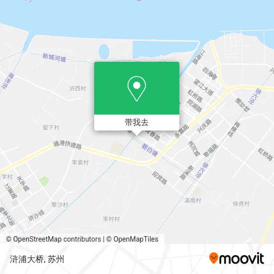 浒浦大桥地图