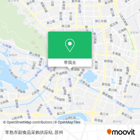 常熟市副食品采购供应站地图