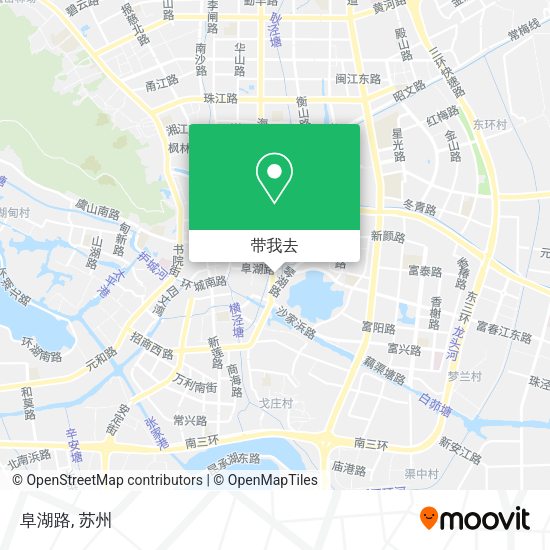 阜湖路地图