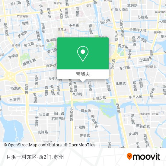 月浜一村东区-西2门地图