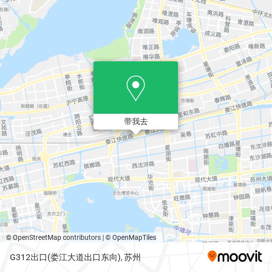 G312出口(娄江大道出口东向)地图